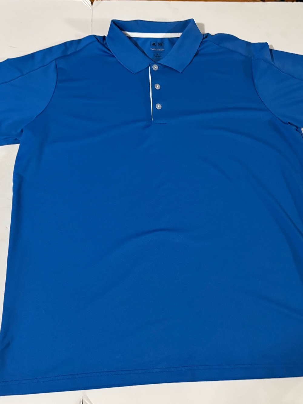 Adidas Men’s Blue Performance Polo Shirt